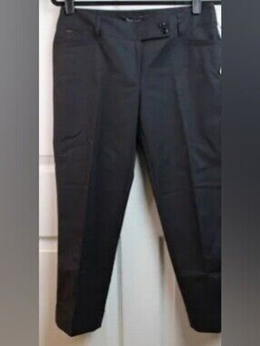 WHITE HOUSE BLACK MARKET, Black Tailored Dress Pants